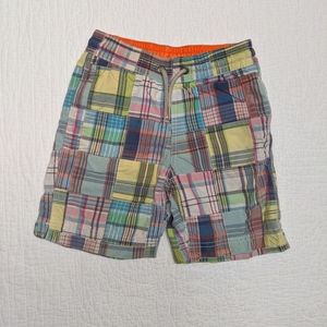Gap Kids madras swim trunks, size XS
